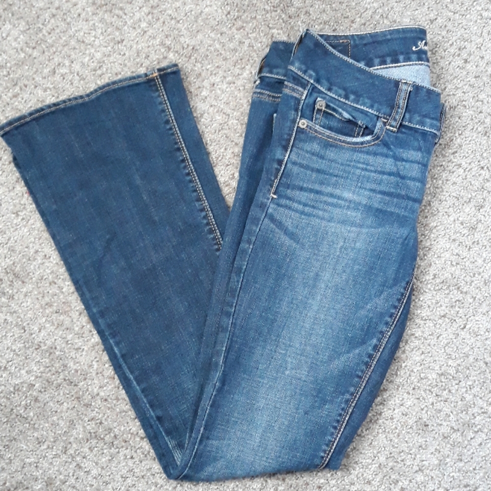 American Eagle stretch Artist flare Jean's